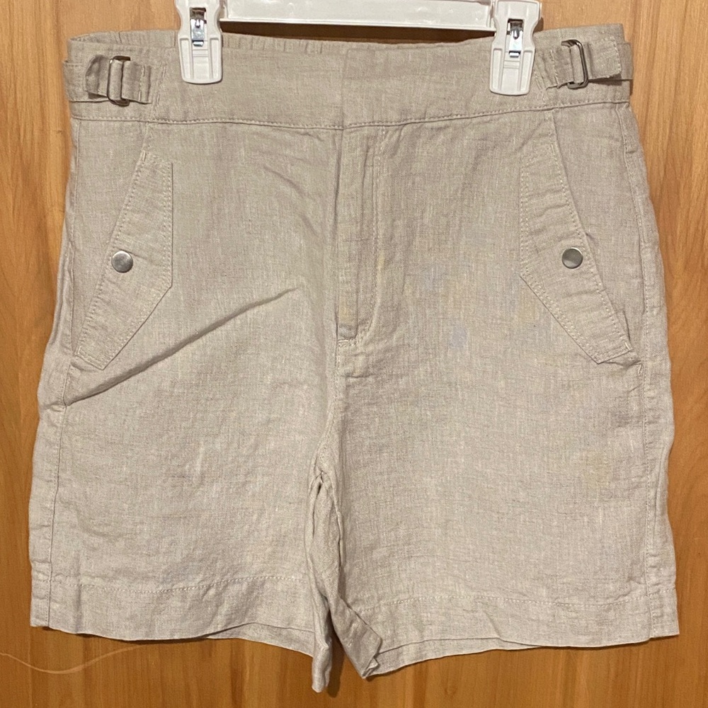 Athleta Women's Tan High Waist Shorts